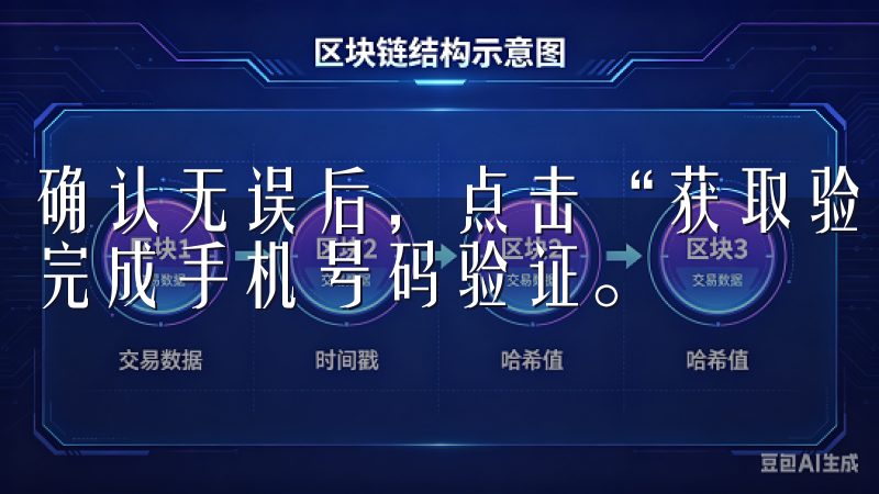 确认无误后，点击“获取验证码”，然后查收短信输入验证码，完成手机号码验证。