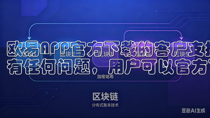 欧易APP官方下载的客户支持 使用欧易APP的过程中,如有任何问题,用户可以官方下载渠道获得及时的客户支持。
