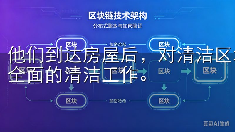 他们到达房屋后，对清洁区域进行了简单的询问，然后开始进行全面的清洁工作。