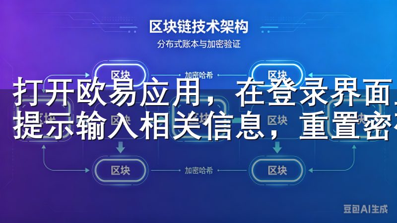 打开欧易应用，在登录界面上选择“忘记密码”，然后按照系统提示输入相关信息，重置密码即可。