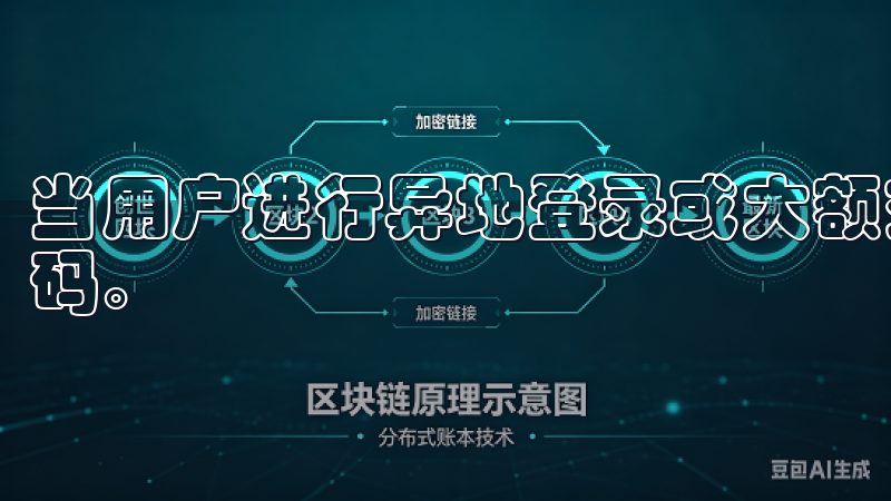 当用户进行异地登录或大额交易时，系统会要求输入额外的安全码。