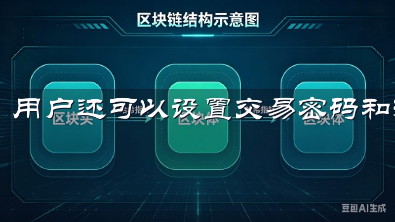 用户还可以设置交易密码和提现密码，进一步保护自己的资产。