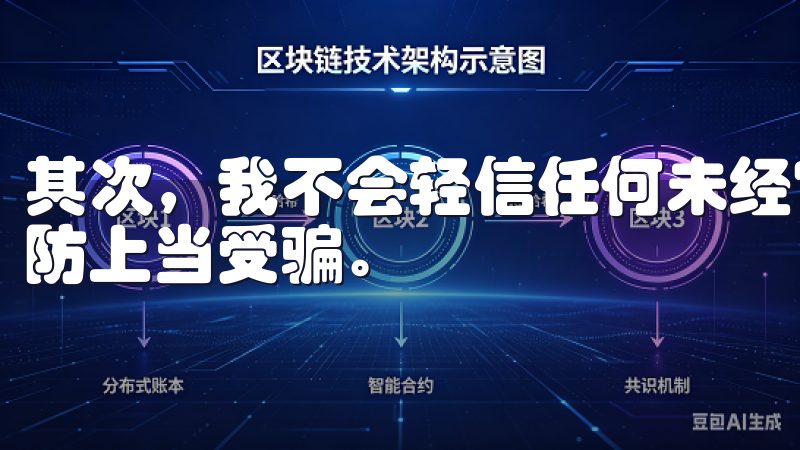 其次，我不会轻信任何未经官方确认的优惠活动或投资建议，以防上当受骗。