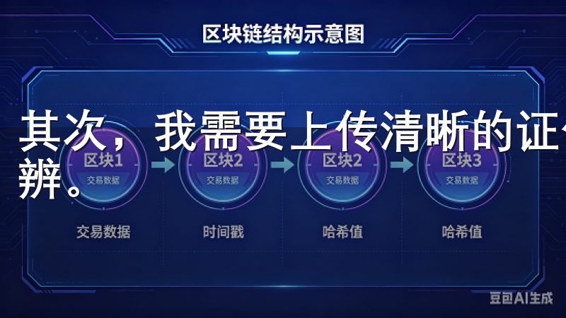 其次，我需要上传清晰的证件照片，并确保照片中的信息清晰可辨。