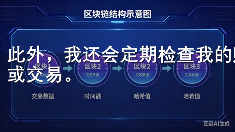 此外，我还会定期检查我的账户活动，确保没有未经授权的登录或交易。