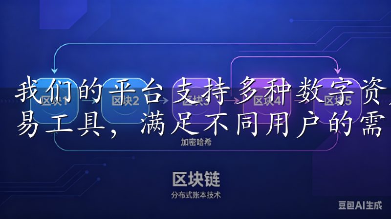 我们的平台支持多种数字资产，提供用户友好的界面和先进的交易工具，满足不同用户的需求。