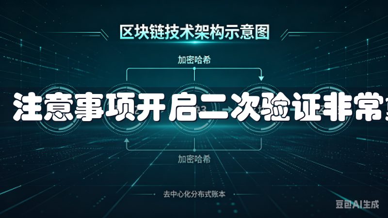 注意事项开启二次验证非常重要，可以大大提升账户的安全性。