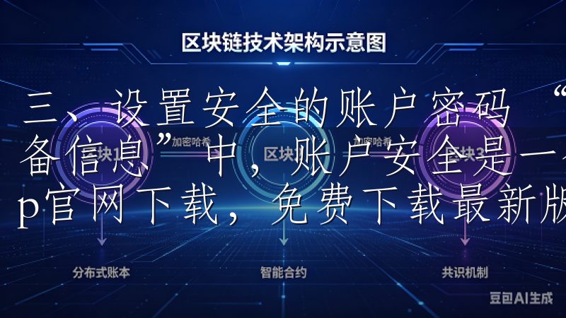 三、设置安全的账户密码 “完整指南注册OK交易所账户的必备信息”中，账户安全是一个不可忽视的环节立即访问欧易App官网下载，免费下载最新版本，享受畅快无阻的应用体验。
