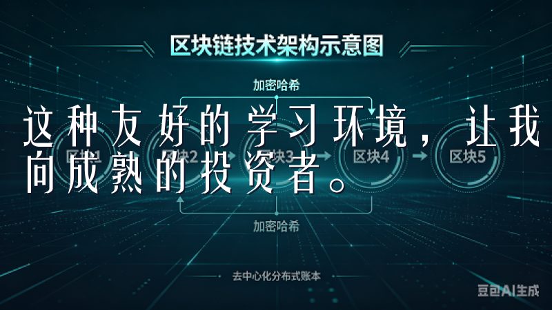这种友好的学习环境，让我很快克服了对新领域的恐惧，逐步走向成熟的投资者。