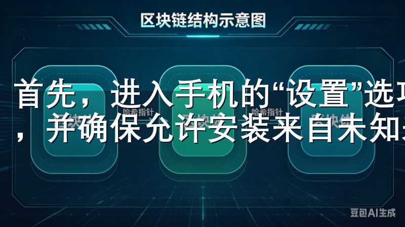 首先，进入手机的“设置”选项，找到“安全”或“隐私”选项，并确保允许安装来自未知来源的应用。