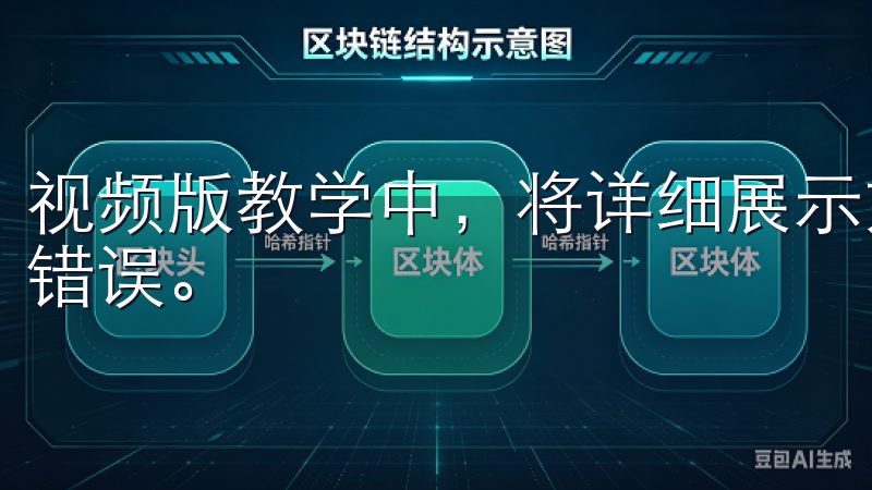 视频版教学中，将详细展示如何有效填写这些信息，避免常见的错误。
