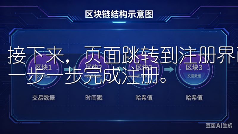 接下来，页面跳转到注册界面，所有的步骤都清晰明了，引导我一步一步完成注册。
