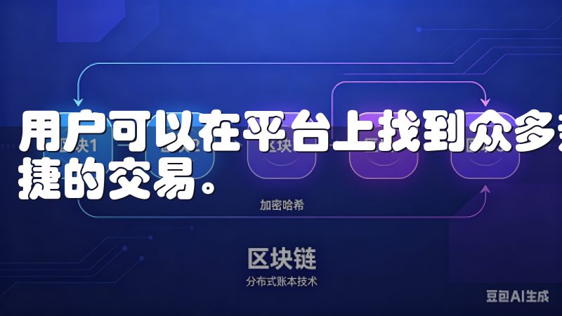 用户可以在平台上找到众多热门和新兴的数字货币,进行方便快捷的交易。