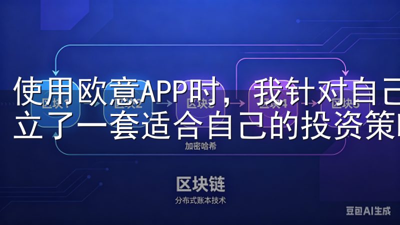 使用欧意APP时，我针对自己的风险承受能力和市场经验，建立了一套适合自己的投资策略。