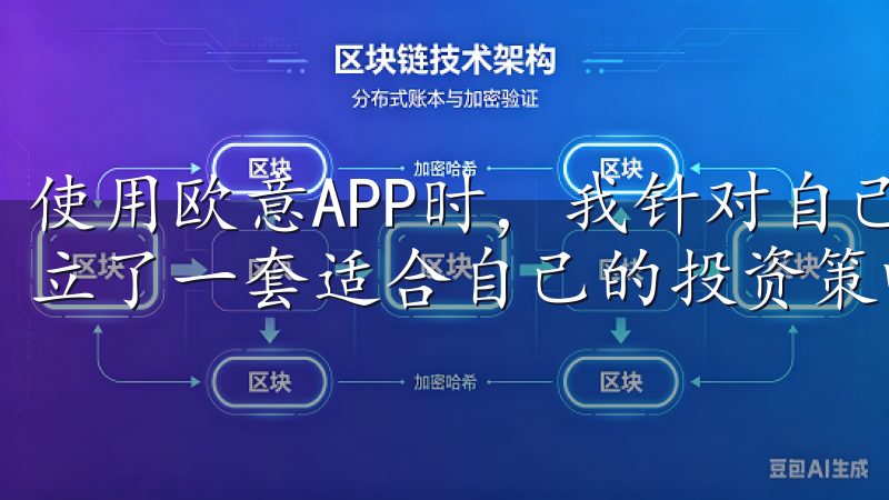 使用欧意APP时，我针对自己的风险承受能力和市场经验，建立了一套适合自己的投资策略。