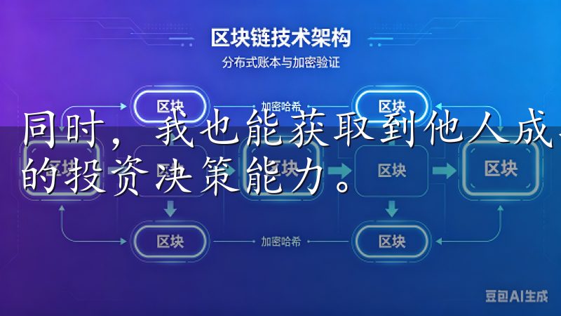 同时，我也能获取到他人成功的交易经验和教训，进一步提升我的投资决策能力。