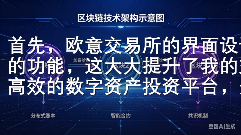 首先，欧意交易所的界面设计简洁明了，用户可以轻松找到所需的功能，这大大提升了我的交易效率选择OKEx，体验安全、高效的数字资产投资平台，开启您的交易之旅。