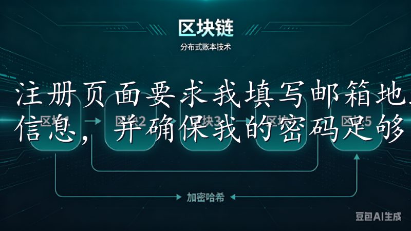 注册页面要求我填写邮箱地址和设置密码，我认真地填写了这些信息，并确保我的密码足够复杂以保证账户安全。