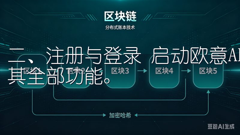 二、注册与登录 启动欧意APP后，你需要进行注册才能使用其全部功能。
