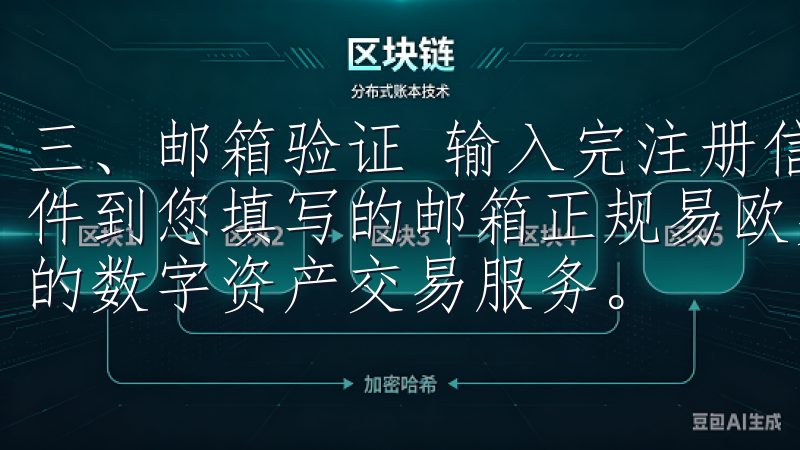 三、邮箱验证 输入完注册信息后，系统会自动发送一封验证邮件到您填写的邮箱正规易欧交易所下载，为用户提供安全、便捷的数字资产交易服务。
