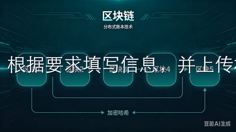 根据要求填写信息，并上传相关的证件照片。
