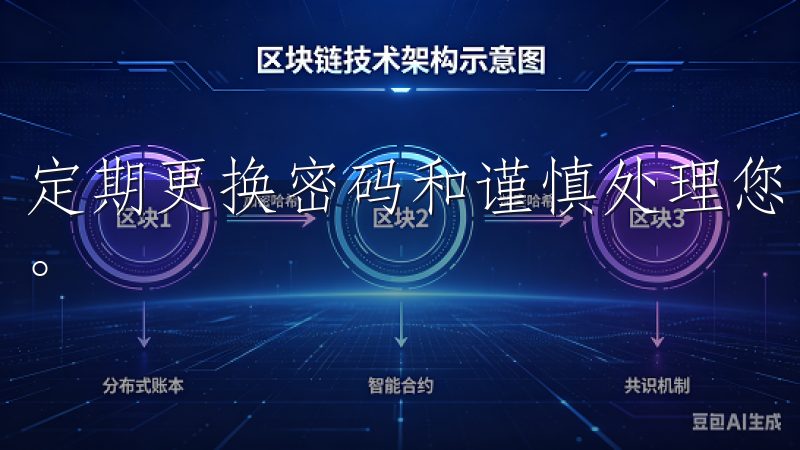 定期更换密码和谨慎处理您的私钥是保护您数字资产的基本措施。