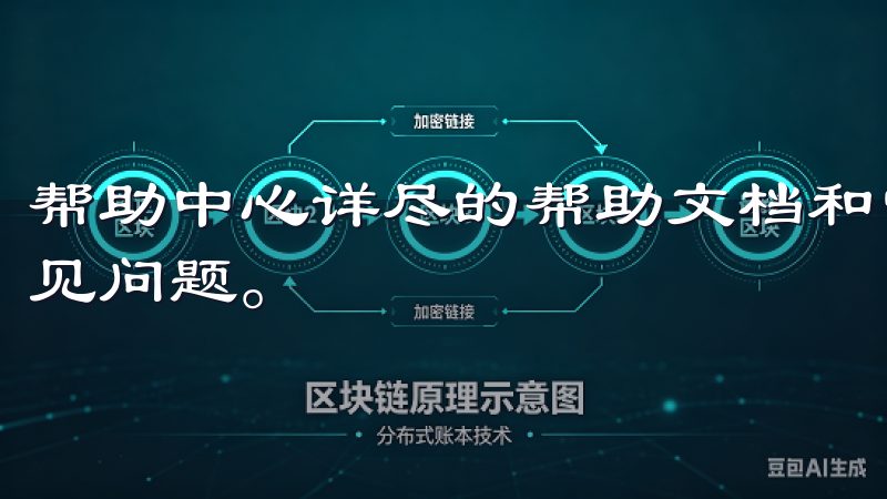 帮助中心详尽的帮助文档和常见问题解答，帮助用户自主解决常见问题。