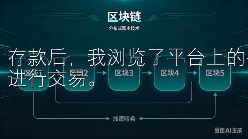 存款后，我浏览了平台上的各种交易对，选择了我感兴趣的币种进行交易。
