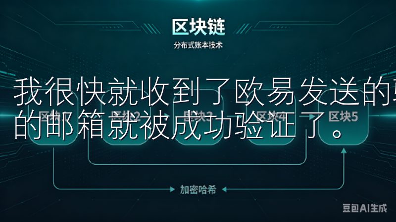 我很快就收到了欧易发送的验证邮件，点击邮件中的链接后，我的邮箱就被成功验证了。