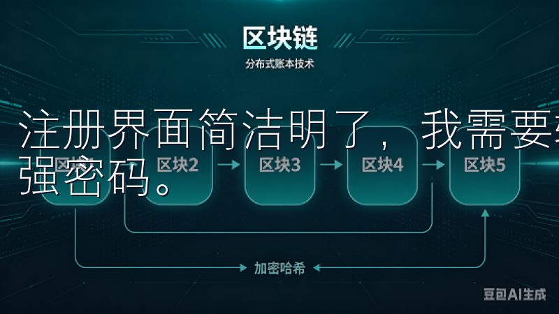 注册界面简洁明了，我需要输入我的电子邮件地址，并设置一个强密码。