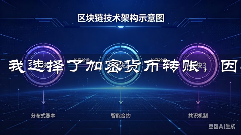 我选择了加密货币转账，因为它速度快且费用低。