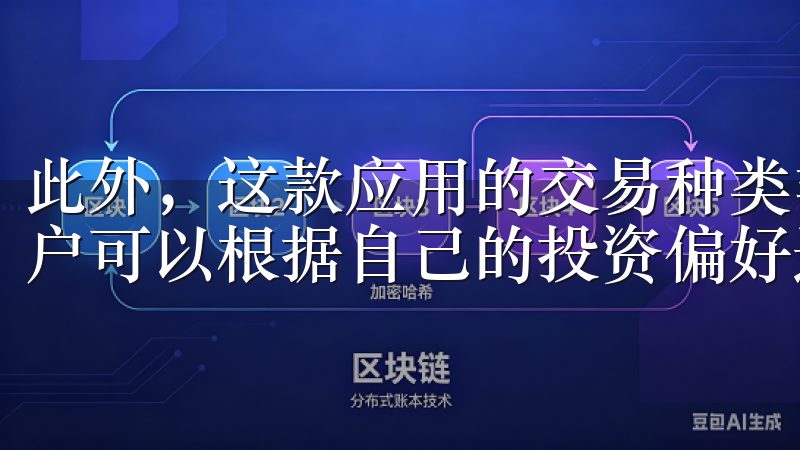此外，这款应用的交易种类非常丰富，支持多种资产的交易，用户可以根据自己的投资偏好选择。
