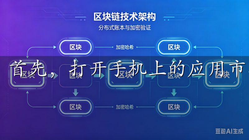 首先，打开手机上的应用市场，输入“OKEx”进行搜索。