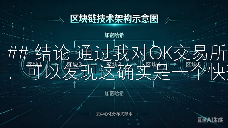 ## 结论 通过我对OK交易所的使用体验及其各方面的研究，可以发现这确实是一个快速安全的数字资产交易平台。