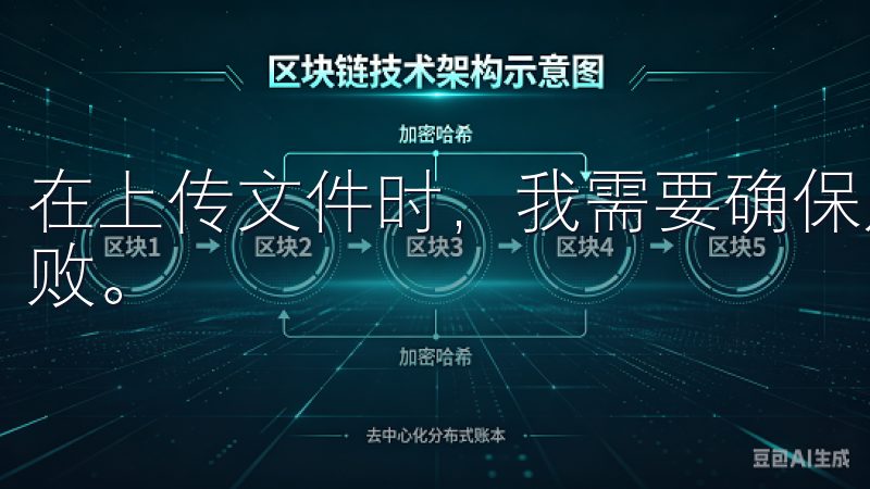 在上传文件时，我需要确保照片清晰，信息完整，以避免认证失败。