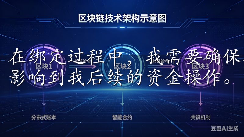 在绑定过程中，我需要确保输入的信息准确无误，因为这将直接影响到我后续的资金操作。