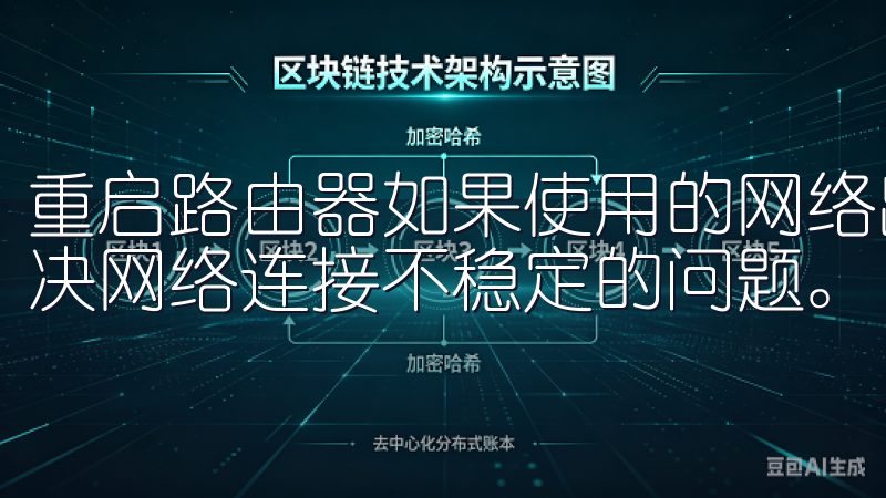 重启路由器如果使用的网络出现异常，可以尝试重启路由器，解决网络连接不稳定的问题。