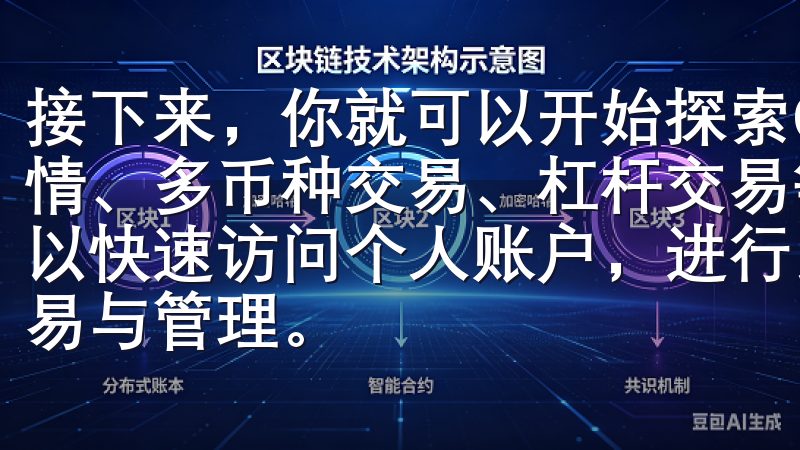 接下来，你就可以开始探索OK交易所的各项功能，包括即时行情、多币种交易、杠杆交易等通过OK交易所登录页面，用户可以快速访问个人账户，进行比特币、以太坊等主流加密货币的交易与管理。