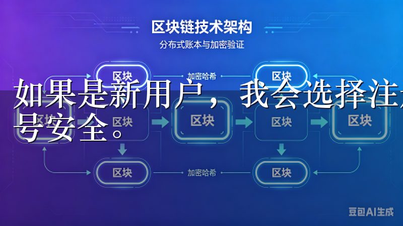 如果是新用户，我会选择注册，并填写必要的信息，确保我的账号安全。