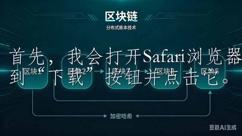 首先，我会打开Safari浏览器并访问欧易的官方网站，找到“下载”按钮并点击它。