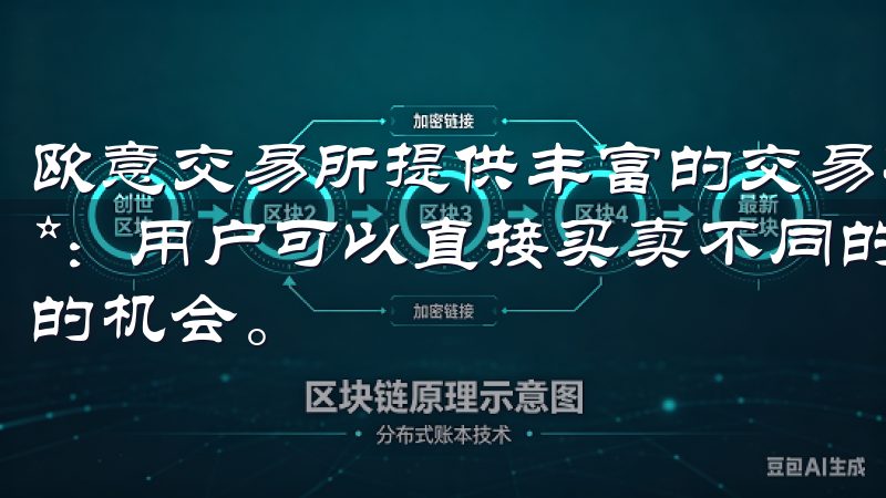 欧意交易所提供丰富的交易功能，包括： - **现货交易**：用户可以直接买卖不同的加密货币，实时享受市场波动带来的机会。