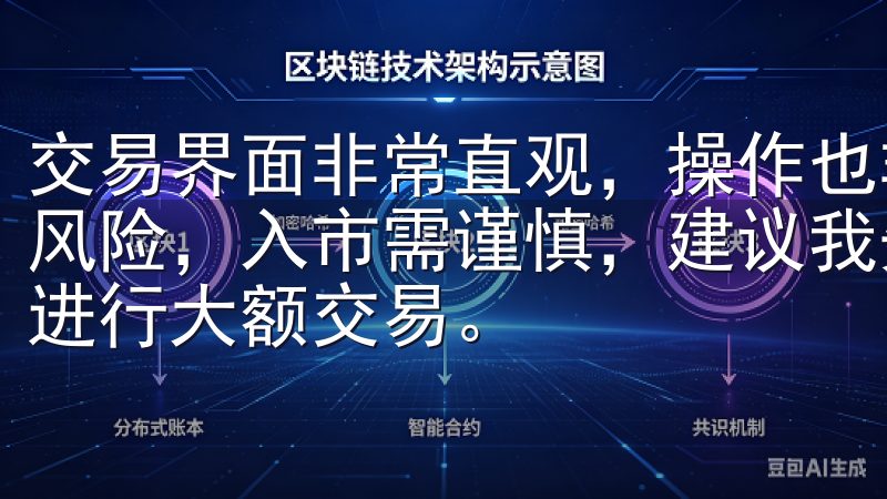 交易界面非常直观，操作也非常简单，但需要注意的是，交易有风险，入市需谨慎，建议我先进行小额交易，熟悉平台操作后再进行大额交易。