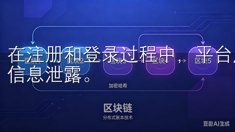 在注册和登录过程中，平台应对用户信息进行加密处理，以防止信息泄露。