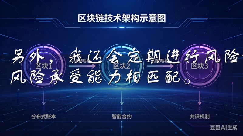 另外，我还会定期进行风险评估，确保我的投资策略始终与我的风险承受能力相匹配。