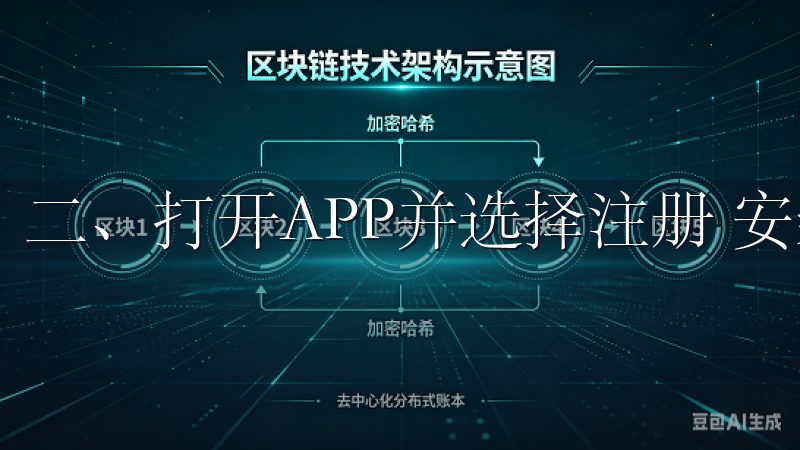 二、打开APP并选择注册 安装完成后，打开欧意APP。