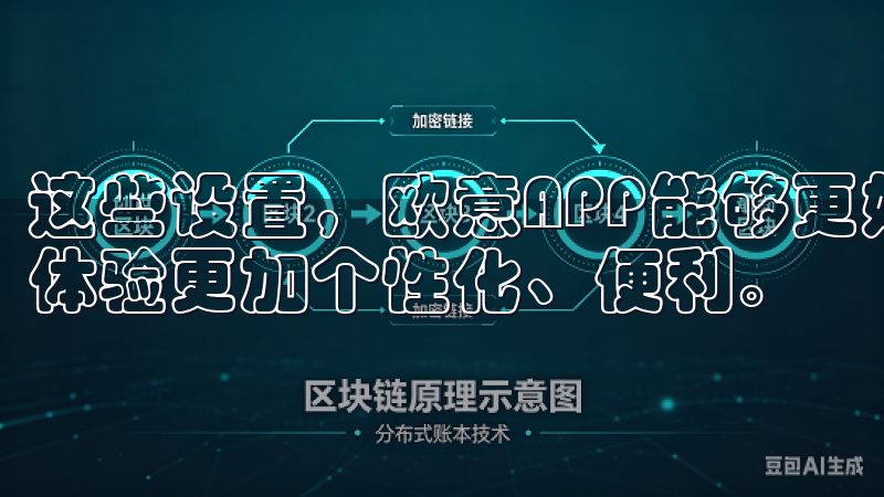 这些设置，欧意APP能够更好地为你推荐相应的服务，使你的体验更加个性化、便利。