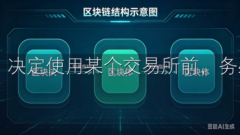 决定使用某个交易所前，务必仔细研究其背景信息和安全措施。