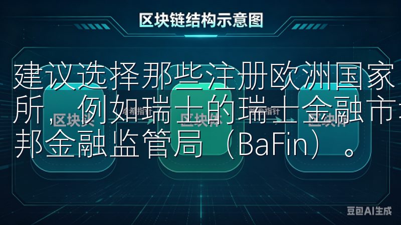 建议选择那些注册欧洲国家，并且受到相应监管机构监管的交易所，例如瑞士的瑞士金融市场监管局（FINMA）或德国的联邦金融监管局（BaFin）。