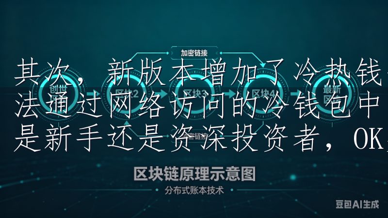 其次，新版本增加了冷热钱包分离技术，将大部分资产存储在无法通过网络访问的冷钱包中，大大降低了黑客攻击的风险无论您是新手还是资深投资者，OK交易所都能满足您的交易需求。