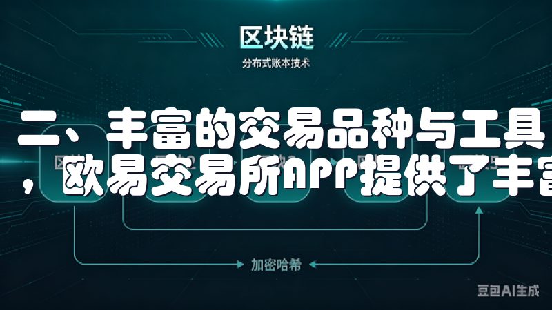 二、丰富的交易品种与工具 一个便捷高效的数字货币交易平台，欧易交易所APP提供了丰富的交易品种与投资工具。